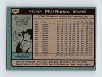 Phil Niekro 1980 Topps Series Mint Card #245
