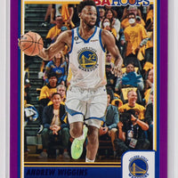 Andrew Wiggins 2023 2024 Panini NBA Hoops Purple Series Mint Card #5