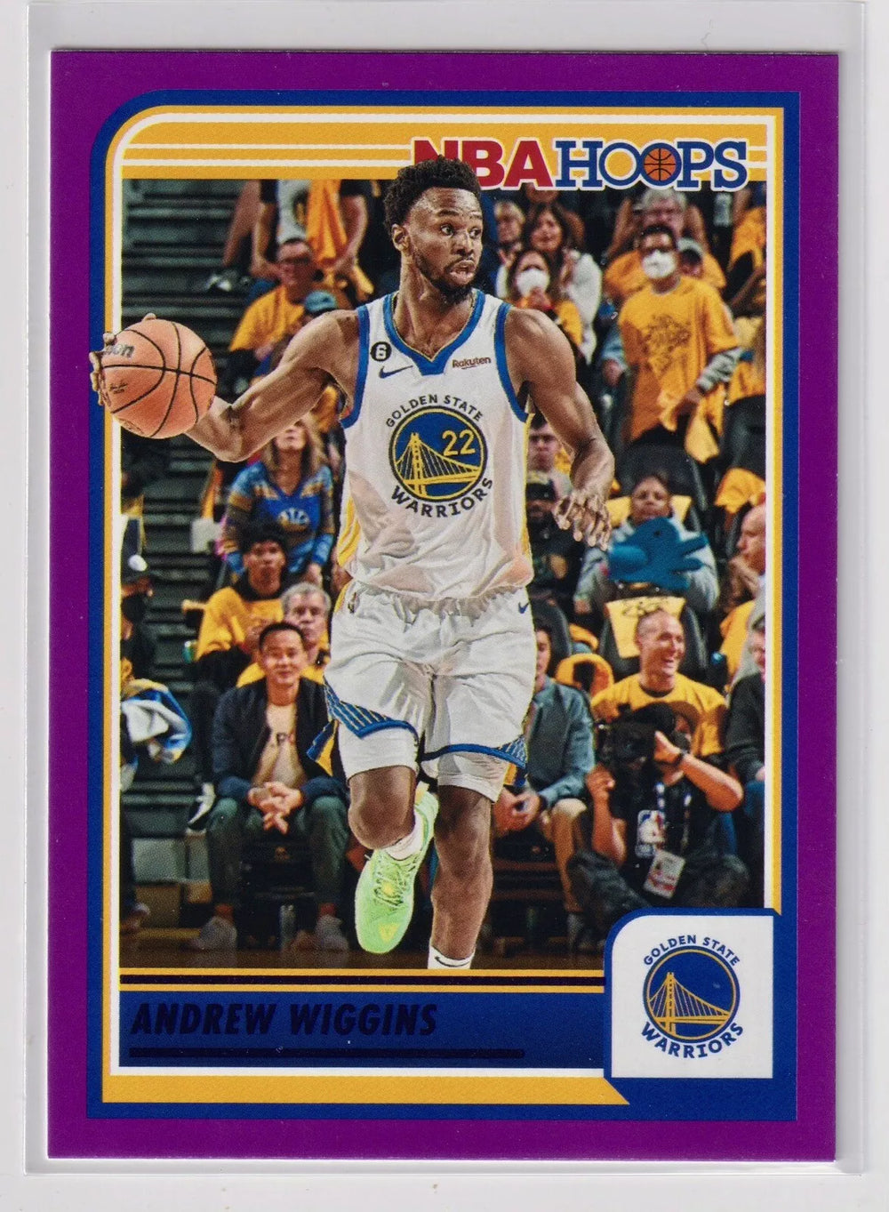 Andrew Wiggins 2023 2024 Panini NBA Hoops Purple Series Mint Card #5