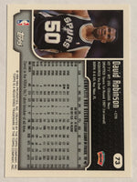 David Robinson 1999 2000 Topps Series Mint Card #73
