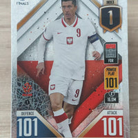 Robert Lewandowski 2022 2023 Topps Match Attax Road to Nations League Finals Series Mint Card #CD1