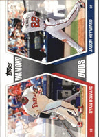 Ryan Howard and Jason Heyward 2011 Topps Diamond Duos Series Mint Card  #DD-HH
