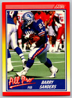 Barry Sanders 1990 Score All Pro Series Mint Card #580
