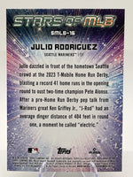 Julio Rodriguez 2024 Topps Stars of MLB Mint Insert Card #SMLB-16
