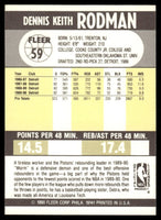 Dennis Rodman 1990 1991 Fleer Series Mint Card #59
