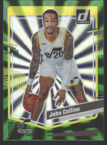 John Collins 2023 2024 Donruss Green Laser Series Mint Card #184