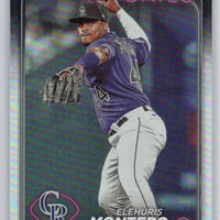 Elehuris Montero 2024 Topps Rainbow Foil Mint Card #341