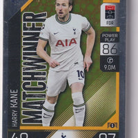 Harry Kane 2022 2023 Topps Match Attax Matchwinner Series Mint Card #81