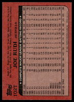 Joe Rudi 1982 Topps Traded Series Card #102T
