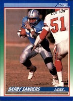 Barry Sanders 1990 Score Series Mint Card #20
