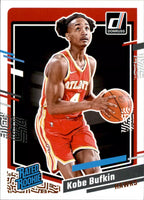 Kobe Bufkin 2023 2024 Donruss Rated Rookie Series Mint Card #204
