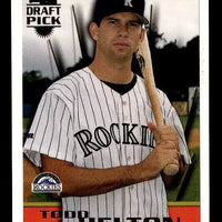 Todd Helton 1996 Topps Series Mint Rookie Card #13