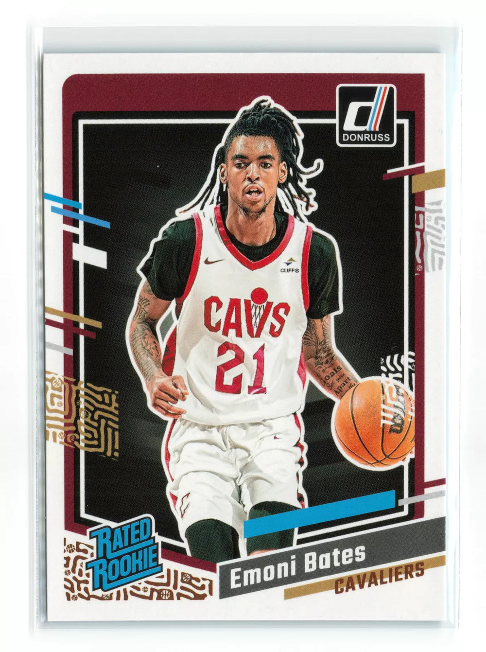 Emoni Bates 2023 2024 Donruss Rated Rookie Series Mint Card #205