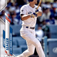 Corey Seager 2020 Topps Series Mint Card #620