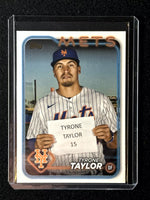 Tyrone Taylor 2024 Topps Golden Mirror Image Variation Mint Card #455 RARE!
