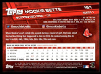 Mookie Betts 2017 Topps Series Mint Card #161
