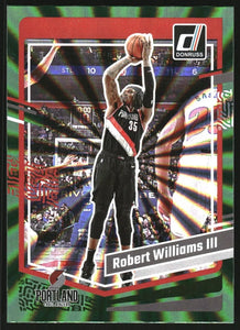 Robert Williams III 2023 2024 Donruss Green Laser Series Mint Card #81