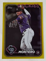 Elehuris Montero 2024 Topps Gold Series Mint Card #341
