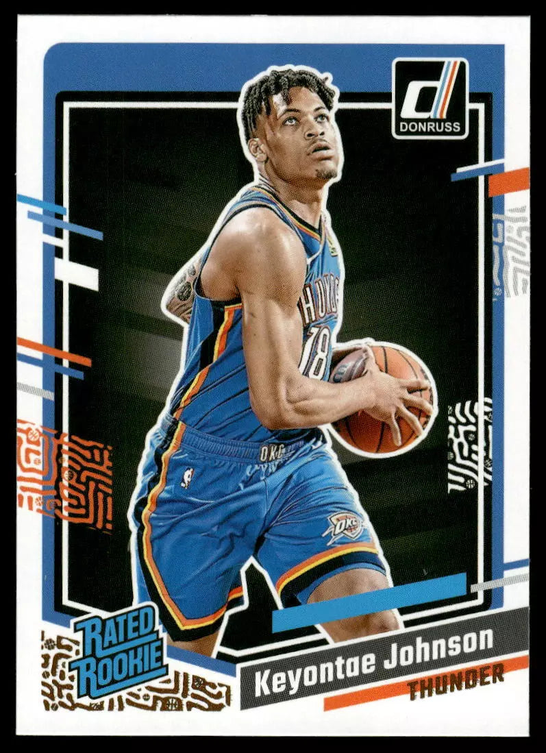 Keyontae Johnson 2023 2024 Donruss Rated Rookie Series Mint Card #237