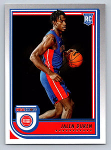 Jalen Duren 2022 2023 Panini NBA Hoops Series Mint Rookie Card #243