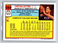 Christian Laettner 1992 1993 Topps Mint Rookie Card #334
