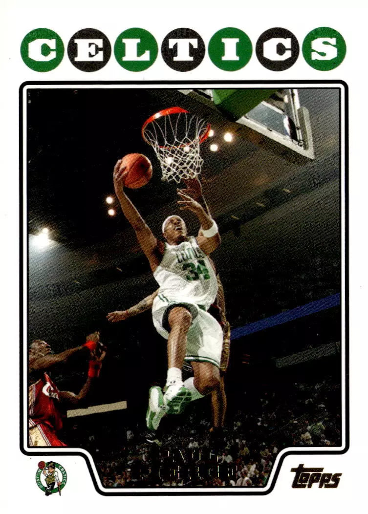 Paul Pierce 2008 2009 Topps Series Mint Card #34