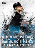 Giancarlo Stanton 2018 Topps Legends In the Making Series Card #LTMGS
