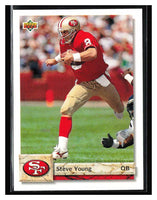 Steve Young 1992 Upper Deck Series Mint Card #299
