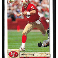 Steve Young 1992 Upper Deck Series Mint Card #299