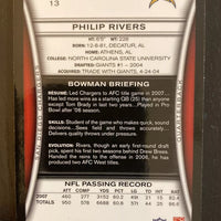 Philip Rivers 2008 Bowman Gold Series Mint Card #13