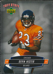 Devin Hester 2006 Upper Deck Tuff Stuff Series Mint Card #TSUD-36