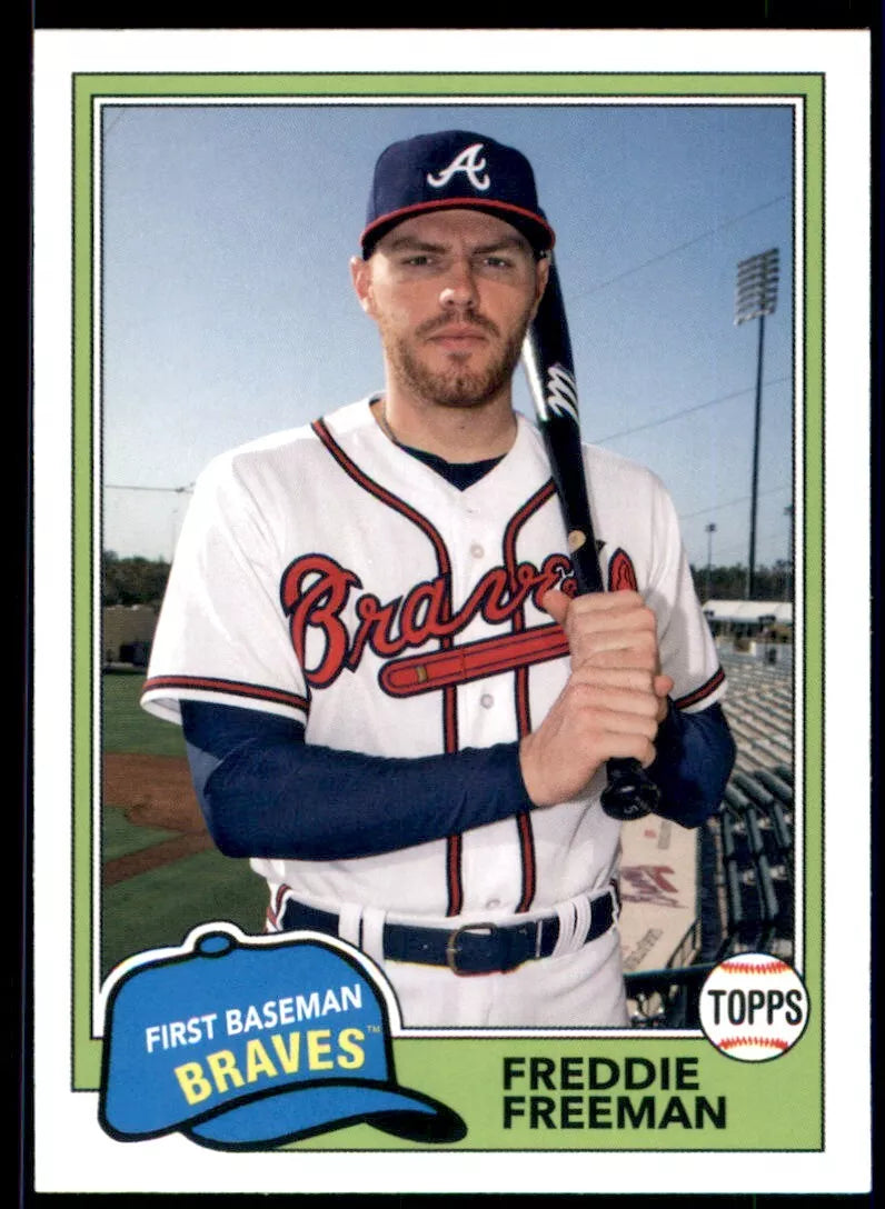 Freddie Freeman 2018 Topps Archives Series Mint Card  #219