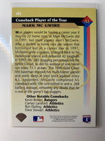 Mark McGwire 1993 Upper Deck Series Mint Card #493
