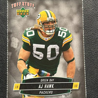 A.J. Hawk 2006 Upper Deck Tuff Stuff Series Mint Card #TSUD-34