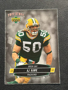 A.J. Hawk 2006 Upper Deck Tuff Stuff Series Mint Card #TSUD-34