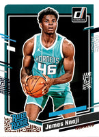 James Nnaji 2023 2024 Donruss Rated Rookie Series Mint Card #215
