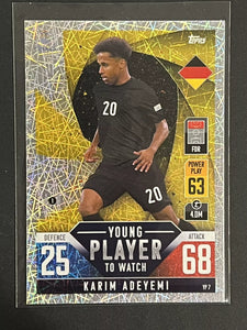 Karim Adeyemi  2022 2023 Topps Match Attax Young Player to Watch Series Mint Card #YP7