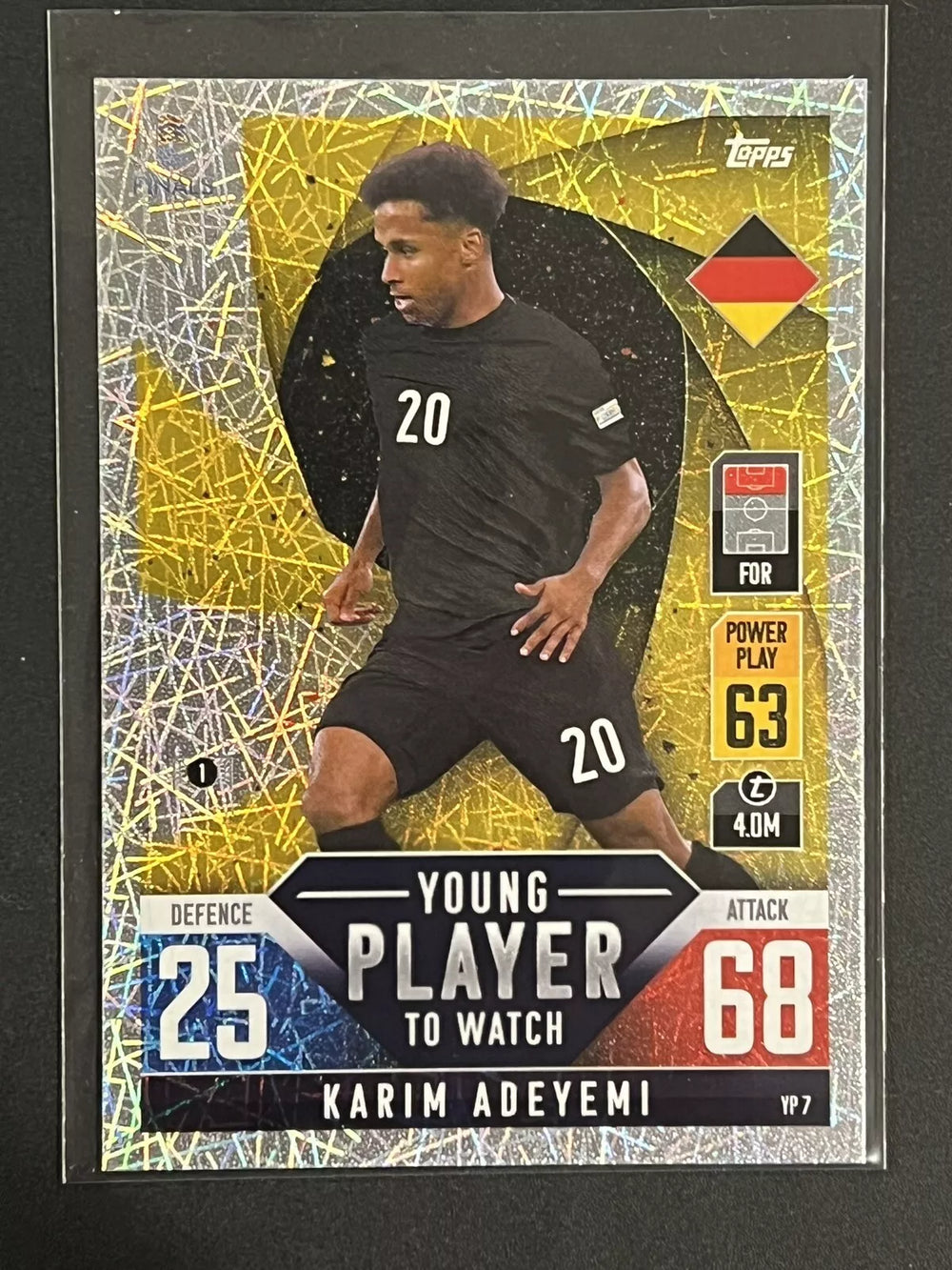 Karim Adeyemi  2022 2023 Topps Match Attax Young Player to Watch Series Mint Card #YP7