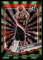 Jabari Walker 2023 2024 Donruss Green Laser Series Mint Card #156
