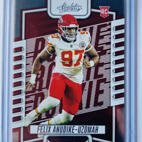 Felix Anudike-Uzomah 2023 Panini Absolute Series Mint Rookie Card #162