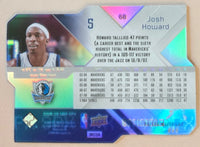 Josh Howard 2008 2009 SPx Die Cut Series Mint Card #68
