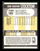 John Stockton 1990 1991 Fleer Series Mint Card #189
