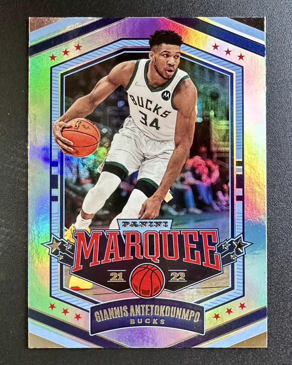 Giannis Antetokounmpo 2021 2022 Panini Chronicles Marquee Series Mint ...