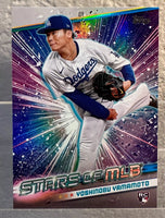 Yoshinobu Yamamoto 2024 Topps Stars of the MLB Mint Card #SMLB-57
