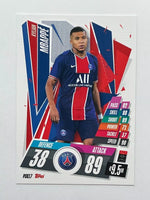 Kylian Mbappe 2020 2021 Topps Match Attax Series Mint Card #PSG17
