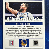 Stephen Curry 2022 2023 Panini Chronicles Series Mint Card #20
