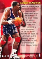 Hakeem Olajuwon 1996 1997 Fleer Stackhouse's All-Fleer Series Series Mint Card #8
