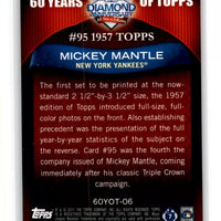 Mickey Mantle 2011 Topps 60 Years of Topps Series Mint Card #60YOT-06