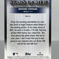 Shohei Ohtani 2022 Topps Stars of The MLB Mint Insert Card ##SMLB-33