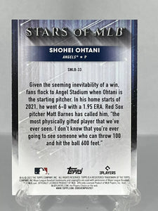 Shohei Ohtani 2022 Topps Stars of The MLB Mint Insert Card ##SMLB-33